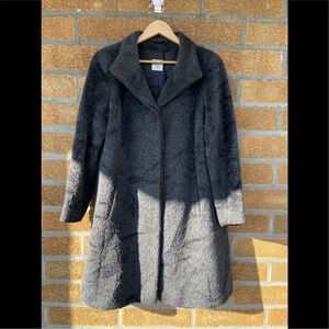 Cinzia Rocca Wool & Alpaca Swing Coat small